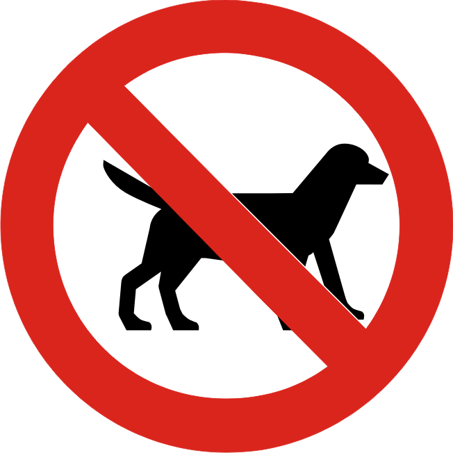 zákaz vstupu se psy